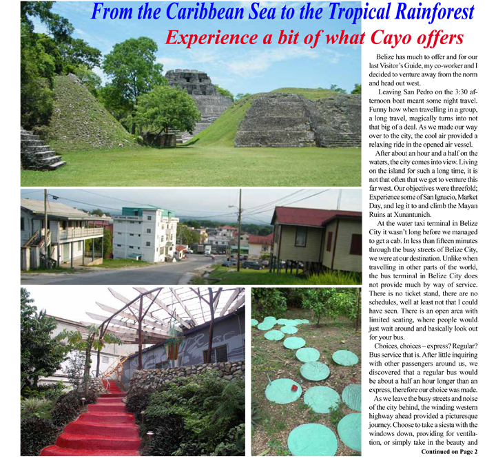 From the Caribbean Sea to the Tropical Rainforest – Enjoy Cayo