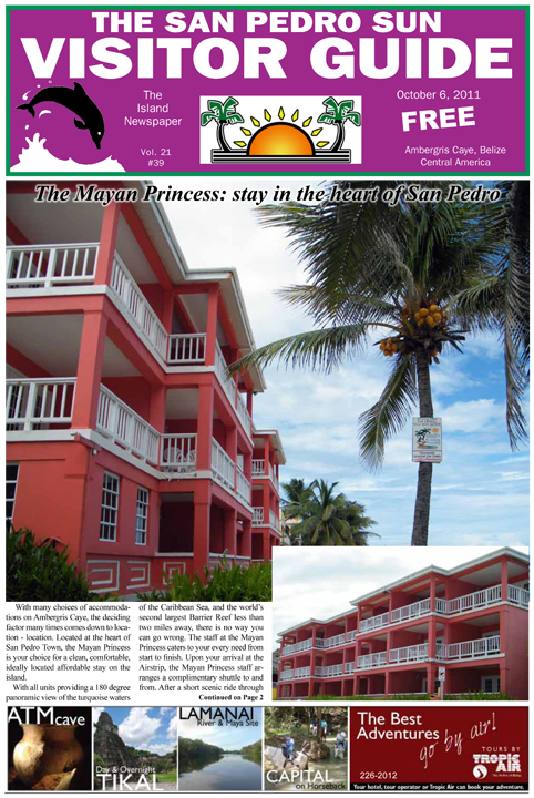 The Mayan Princess: stay in the heart of San Pedro