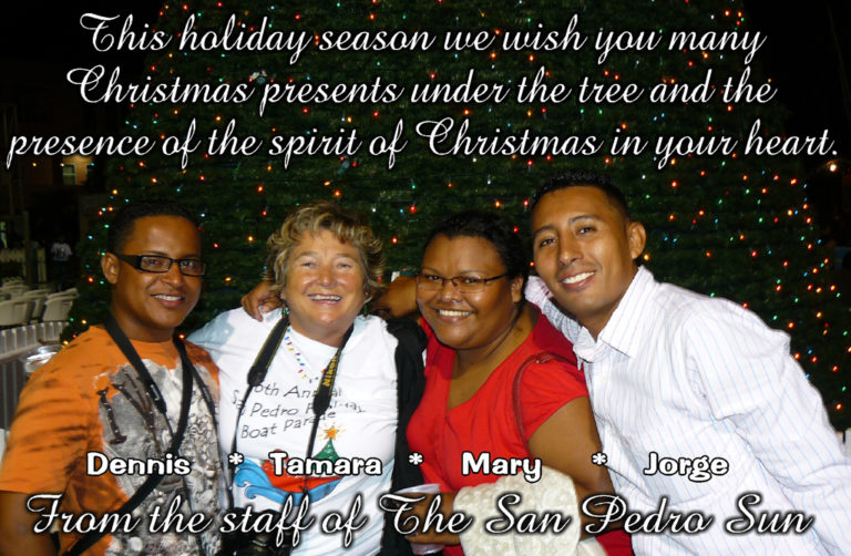 Happy Holidays from The San Pedro Sun