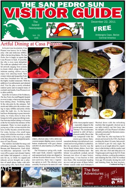 Artful Dining at Casa Picasso