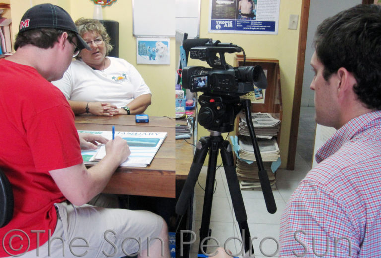 Documenting US Student Volunteers’ work in Belize