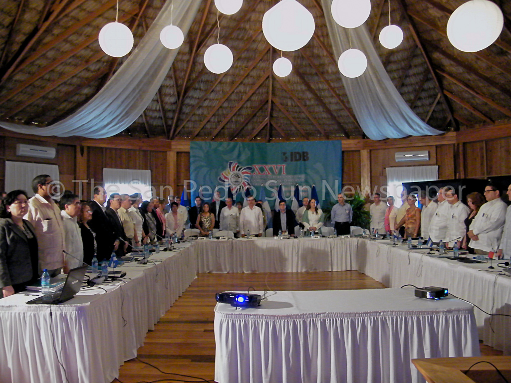 The 26th Meeting of Bank Governors, Ambergris Caye, Belize