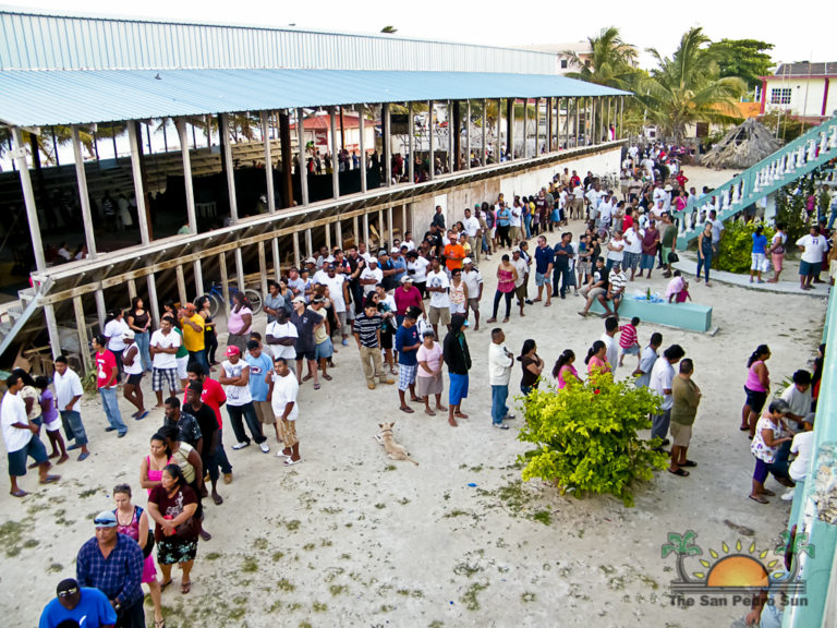 Polling Station Gates Now Closed – Final Vote being cast