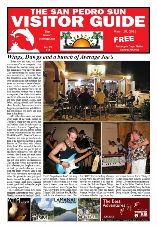 Wings, Dawgs and a bunch of Average Joe’s