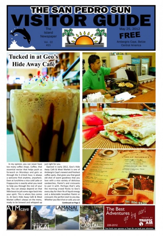 Tucked in at Geo’s Hide Away Café