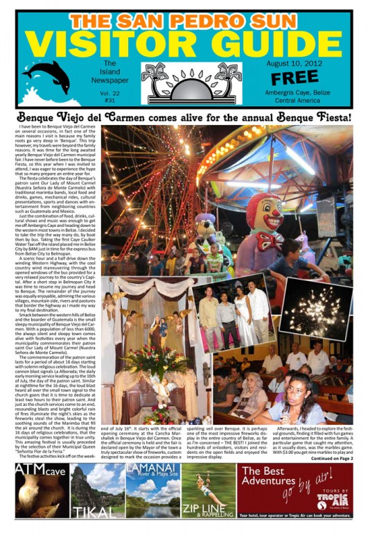 Benque Viejo del Carmen comes alive for the annual Benque Fiesta!