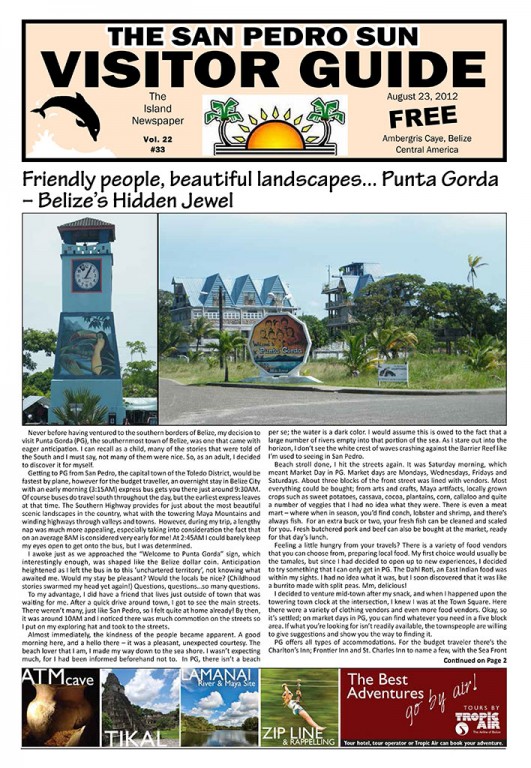 Friendly people, beautiful landscapes… Punta Gorda – Belize’s Hidden Jewel