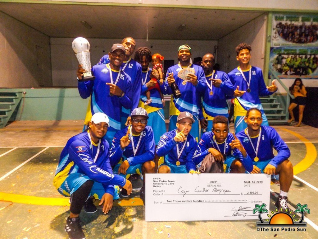 Caye Caulker Stingrays Basketball Tournament Champions-11