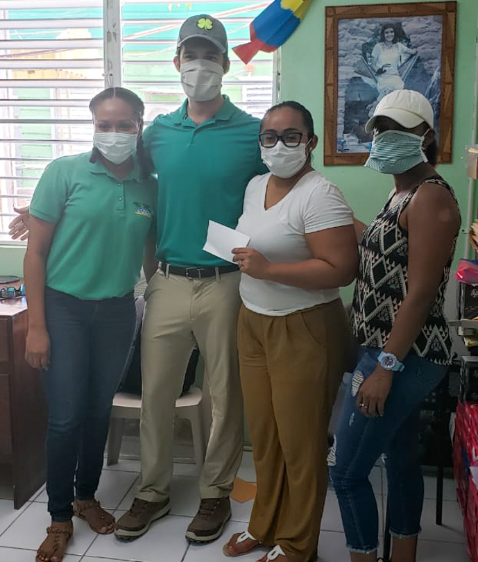 Caye Chapel Donates Food Relief Program Groceries Caye Caulker-3