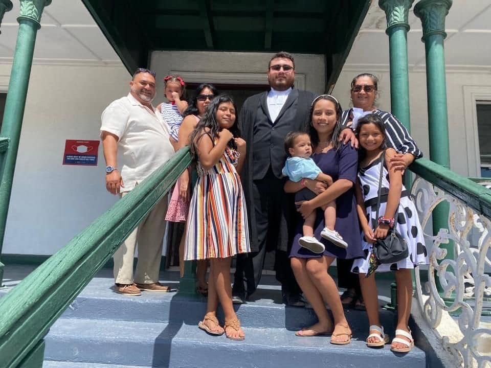 18 Javier Williams and family