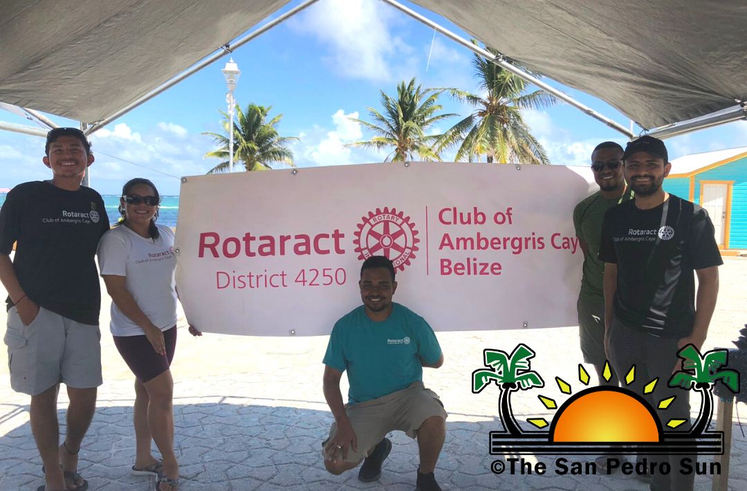 Rotaract Club of Ambergris Caye holds fundraiser to help students and membership drive (1)