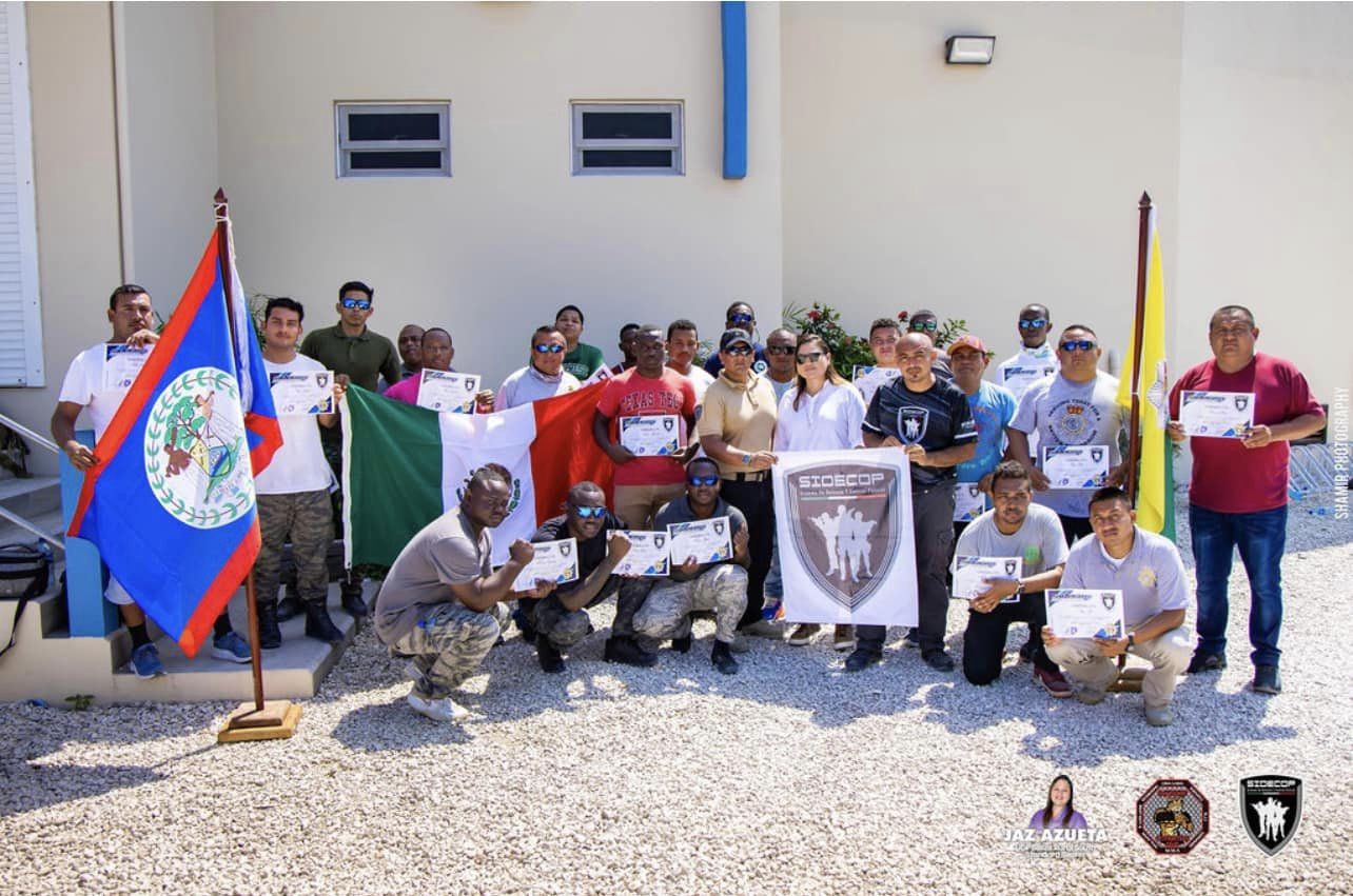 Members of San Police Formation undergo training spearheaded by UDP Standard Bearer Jazelie Azueta and Dawson Pit fighters 2
