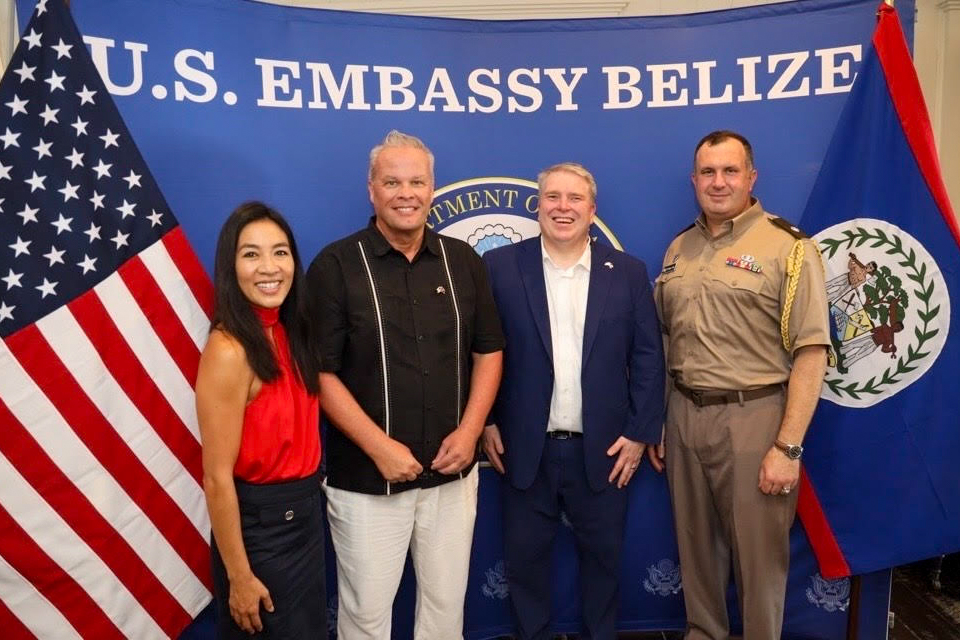 The U.S. Embassy hosts the 4th of July celebration in San Pedro