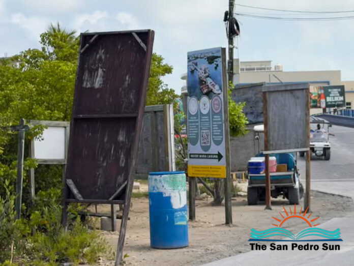 SPTC Calls for Removal of Illegal Signs from Streets and Beaches-2