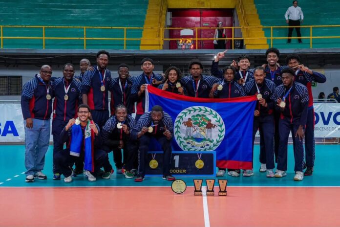 Belize crowned Central American men's volleyball champions 3