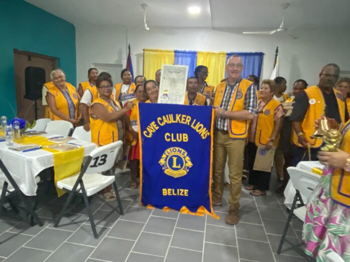 Caye Caulker Lions Club installs board for 2026-2027 term (1)