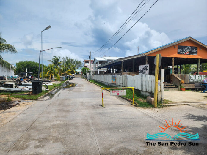 San Pedro Town Council tests two new one-way streets