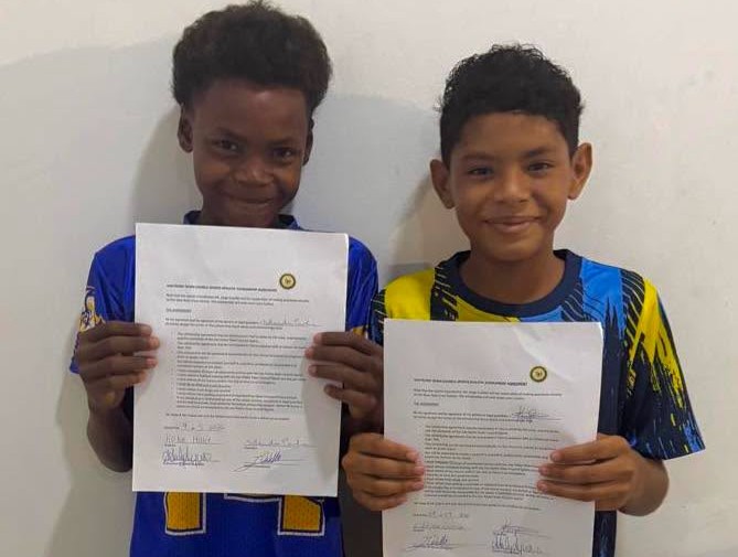 San Pedro Town Council awards sports scholarships to four students (2)